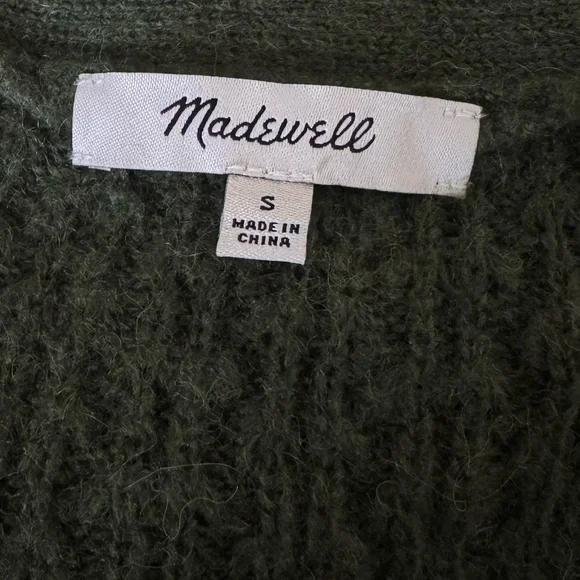 MADEWELL - Mayfair Sweater Cardigan Size Small - Picture 9 of 10